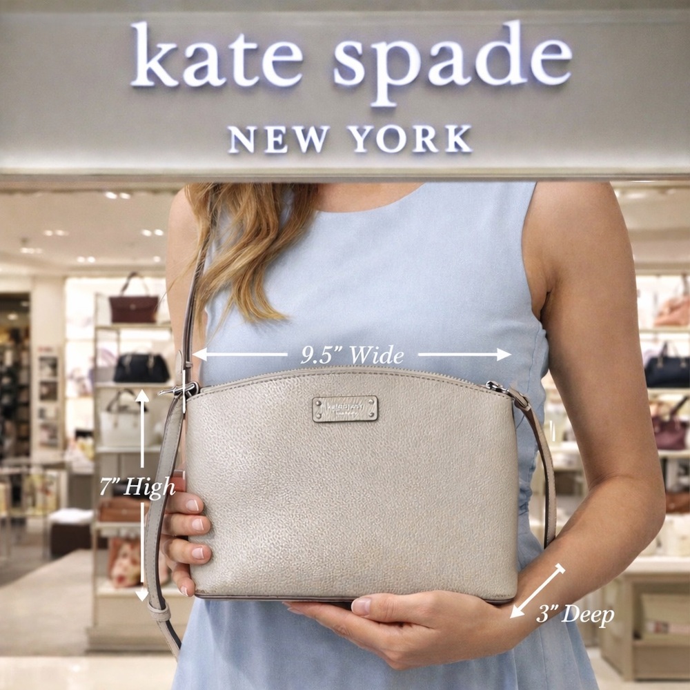 Kate Spade Gray Crossbody Bag